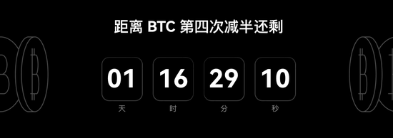 减半倒计时1天！错过再等4年